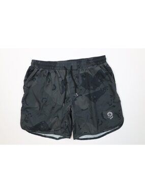 Zero Foxtrot Mens 2XL XXL 8" Above Knee Skull Camouflage Running Gym Shorts